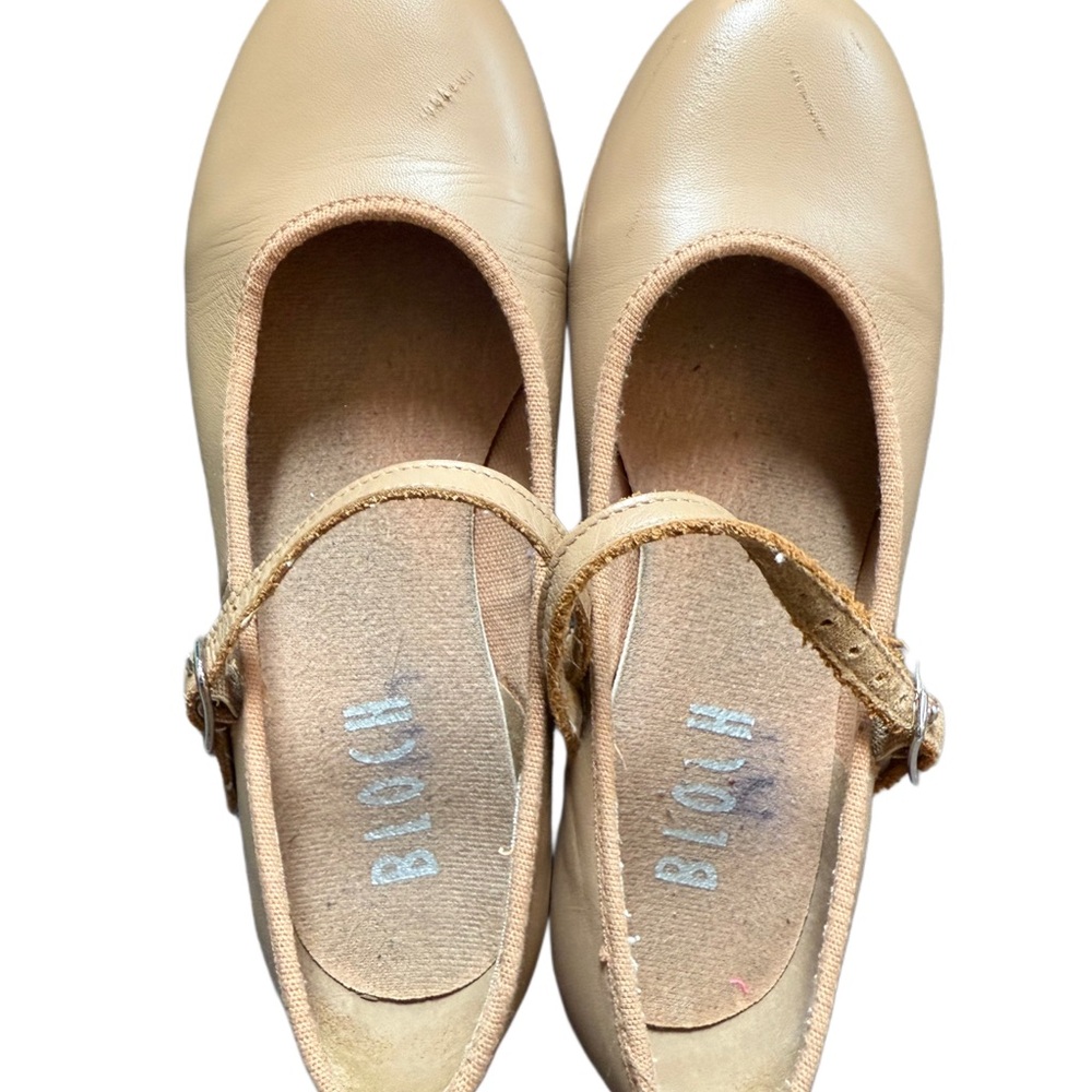Bloch Tan On-Buckle Tap shoes